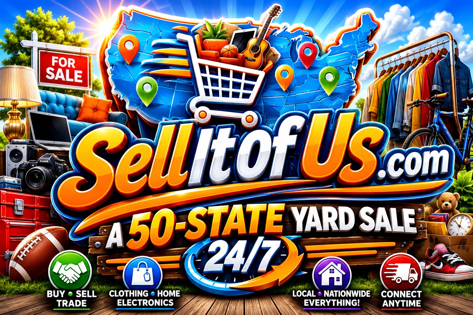 SellItOfUs.com - A 50-State Yard Sale 24/7